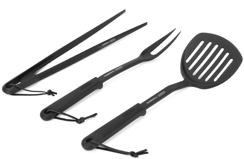 Grillbestikk sett 3 deler, varmebestandig kunststoff - Cadac detalj av stekespade