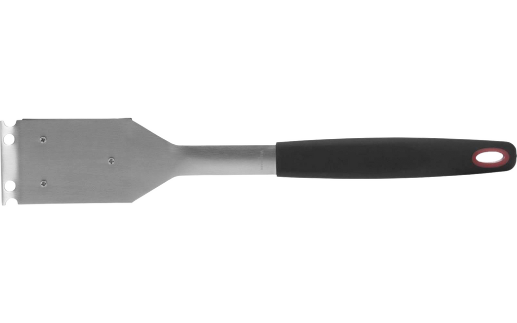 Bakside av Grillbørste 38,5 cm med skrapekant i rustfritt stål - Westmark
