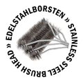 Grillbørste BBQ 43 cm rustfritt stål fra All Grill for effektiv rengjøring