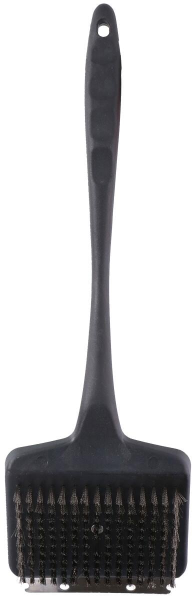 Grillbørste og grillskrape 2-i-1 44x13 cm - Camping-Profi forfra