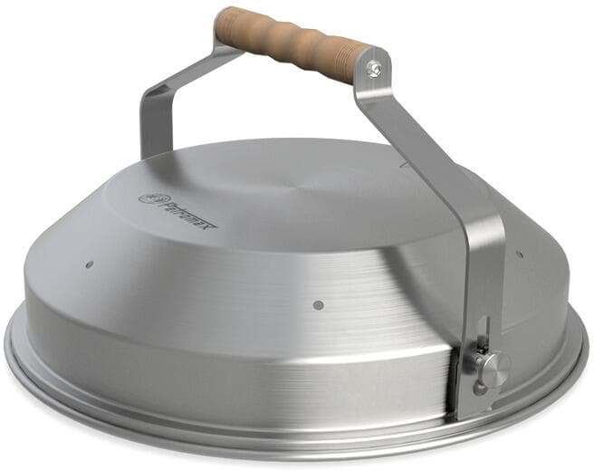 Grillhette i rustfritt stål for Atago forfra