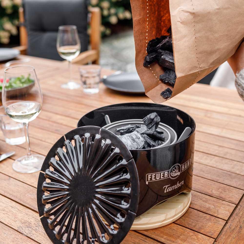 Detaljbilde av Grillkull for Tamber bordgrill 1 kg påfyllpakke