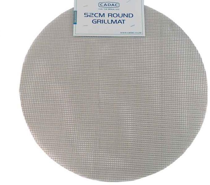 Grillmatte ø52 cm for emaljerte/forkrommede overflater - Cadac sett forfra