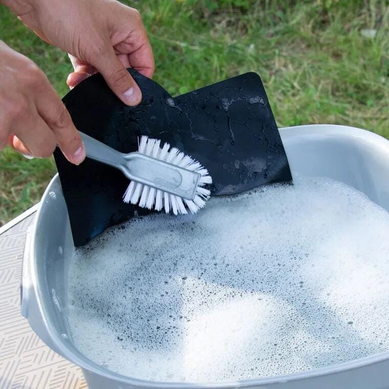 Grillmatter med non-stick belegg i glassfiber, 3-pk - NomadiQ bakside