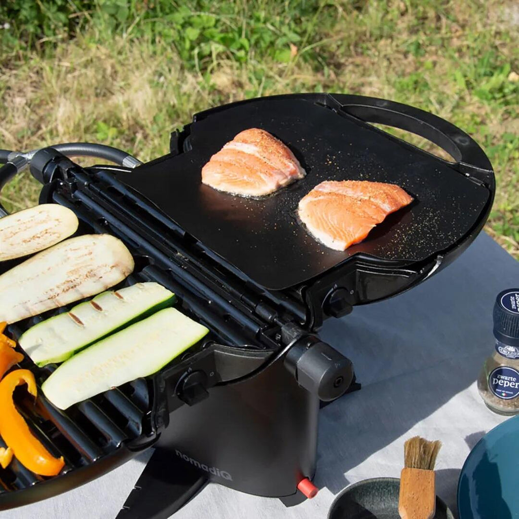 Nærbilde av tekstur på Grillmatter med non-stick belegg i glassfiber, 3-pk - NomadiQ