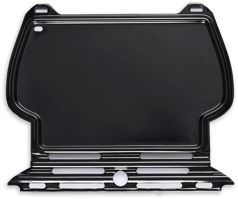 Grillplate med non-stick emaljebelegg 25x33 cm, svart bakside