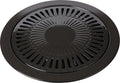 Grillplate med antihaftbelegg for bordkoker Ø30,5 cm fra Imex vist forfra