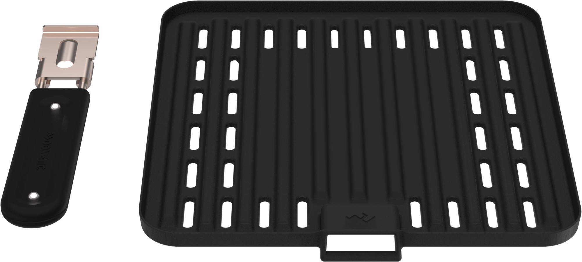 Grillplate med keramikkbelegg for Van Cook FFD fra Cadac Dometic foran