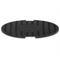 Grillplate riplet med keramisk belegg Ø42 cm for BBQruiser fra Brunner forfra