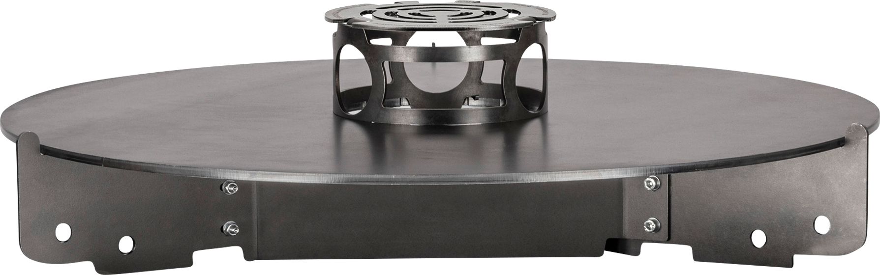Grillplate for Tyropit og Pyron 6 mm stål forfra