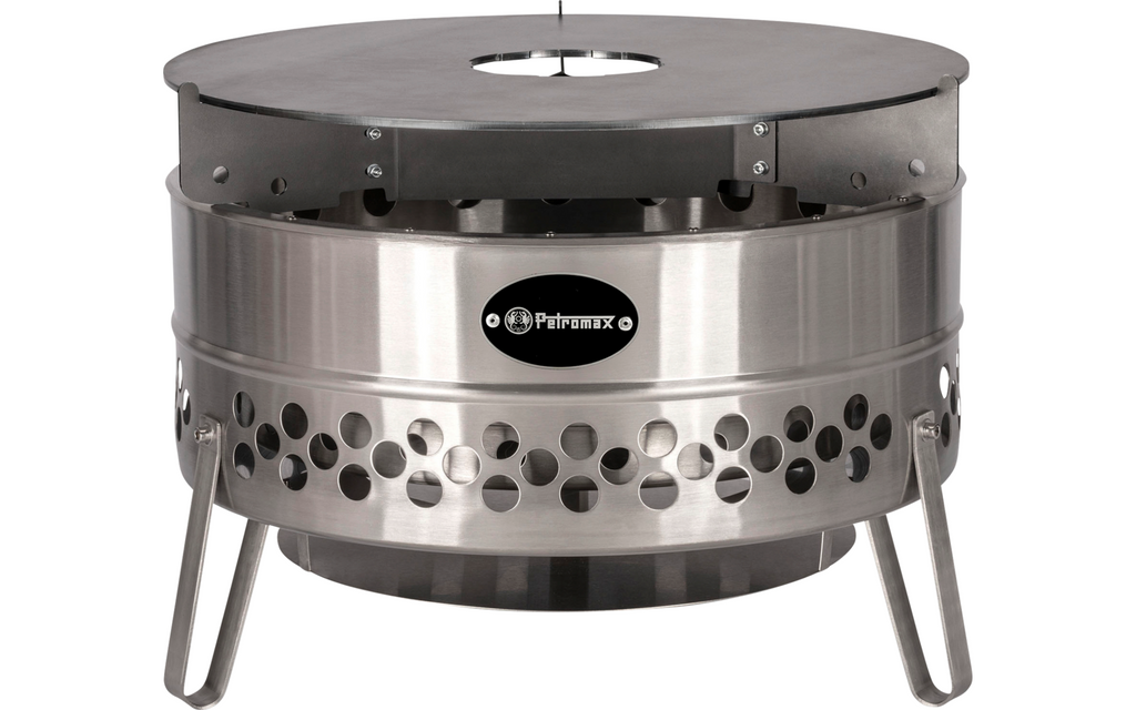 Åpning for ved på Grillplate for Tyropit og Pyron 6 mm stål