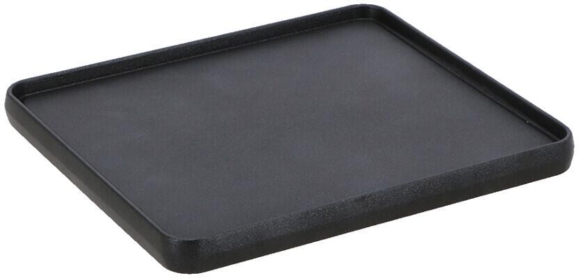 Grillplate vendbar 20x18 cm med belegg for MGC-komfyr bakside