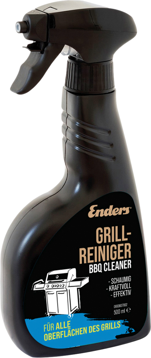 Grillrens 500 ml med sprayflaske og barnesikring forfra