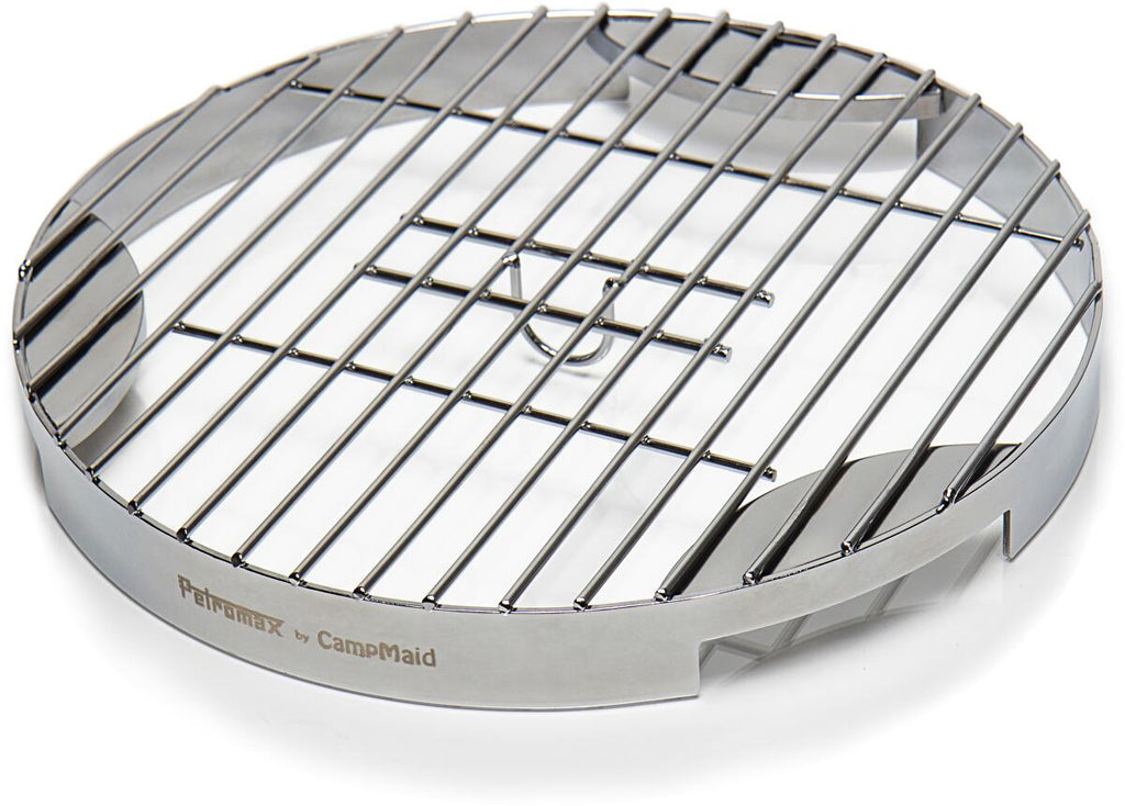 Grillrist pro-ft 27 cm stål for bålgryte forfra