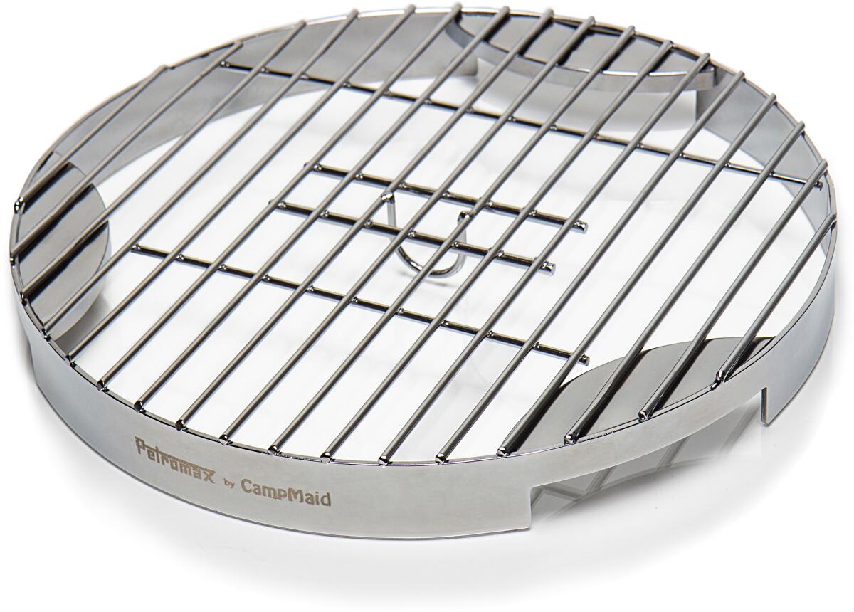 Grillrist pro-ft 27 cm stål for bålgryte forfra