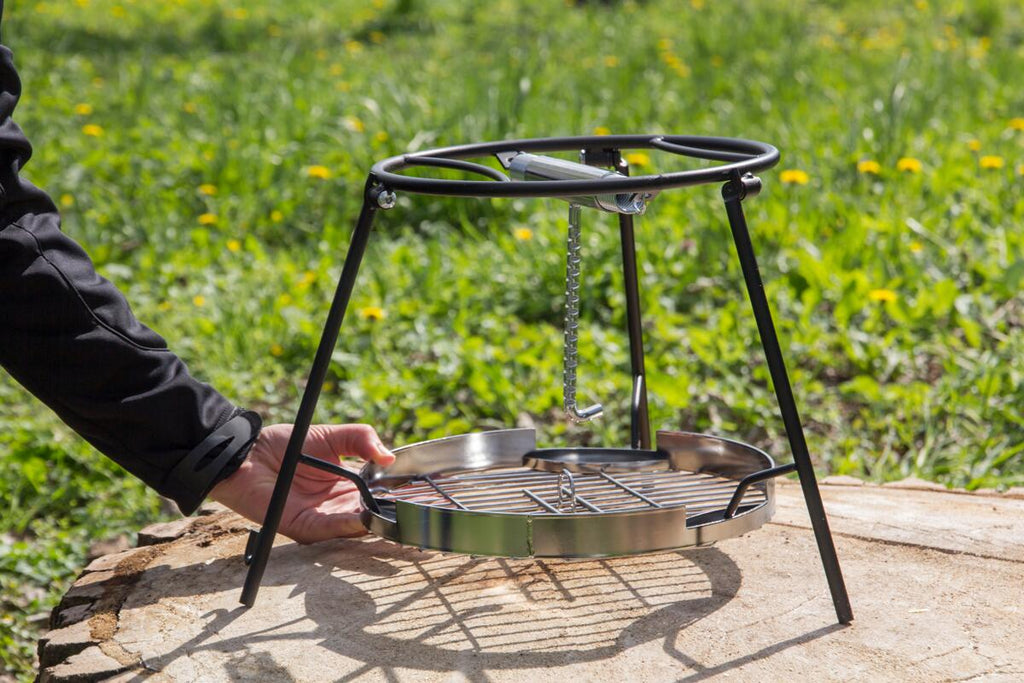 Detaljbilde av grillrist pro-ft 27 cm stål for bålgryte