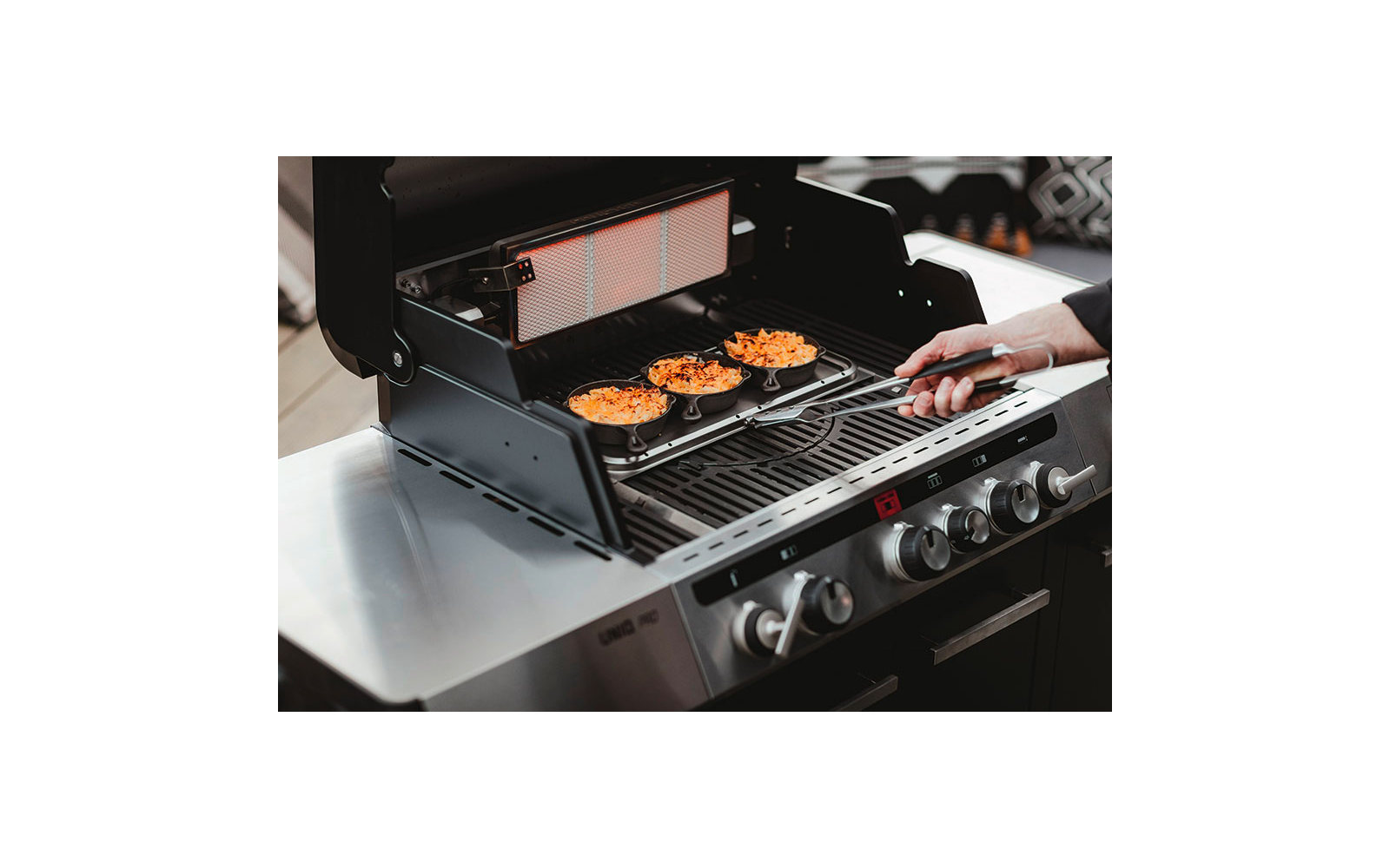 Montert Grillrist Slider for Uniq Pro serie på Enders gassgrill