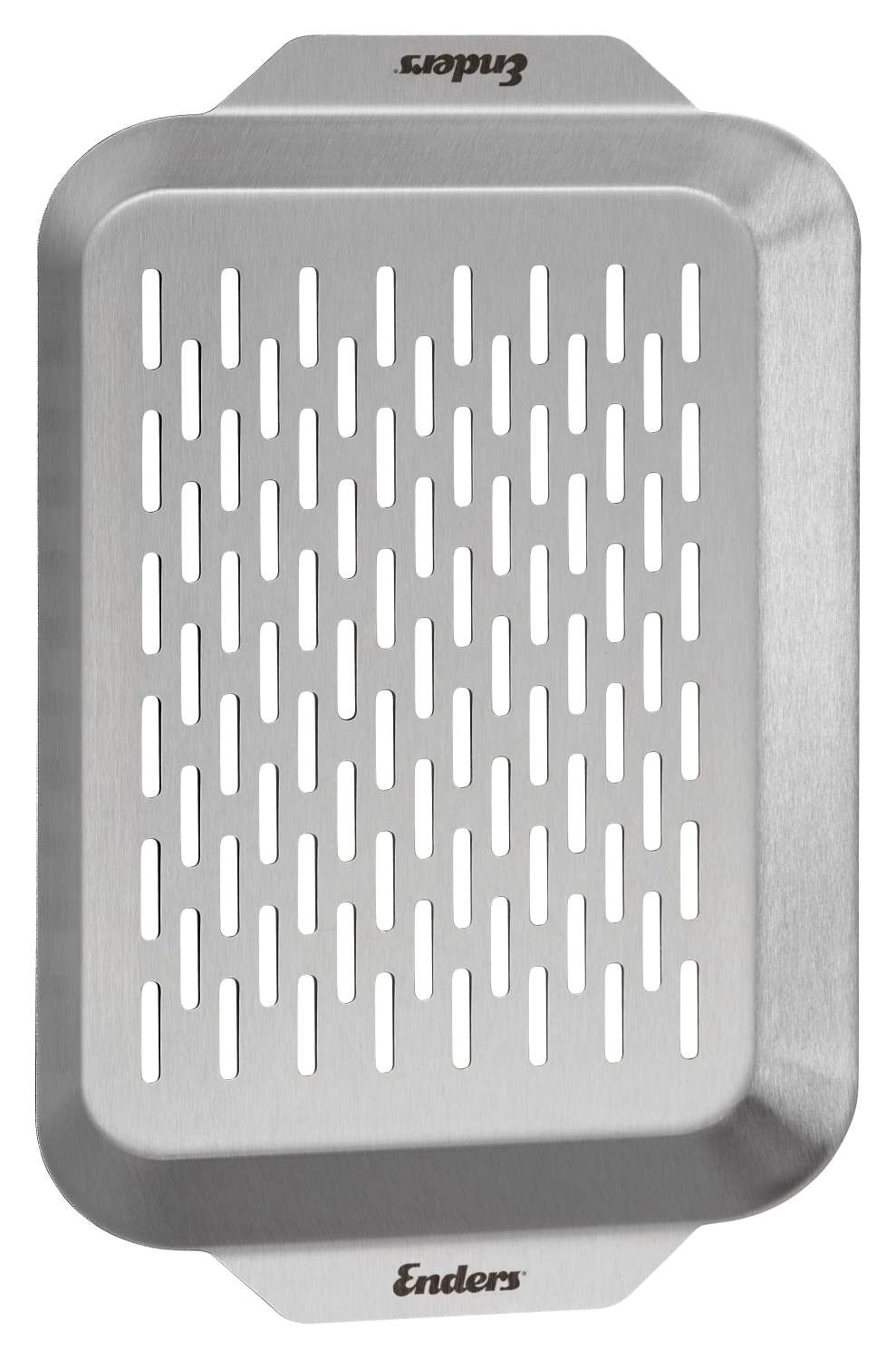 Grillskål 32 x 19 x 1,5 cm rustfritt stål - Enders for små grillretter