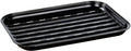 Grillskål Luca rustfritt stål 34,5x24,5 cm svart forfra