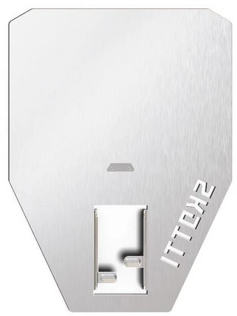 Grillspade Flip i rustfritt stål 10x14 cm forfra