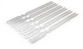 Grillspyd Pikes i rustfritt stål 28 cm 6 stk forfra