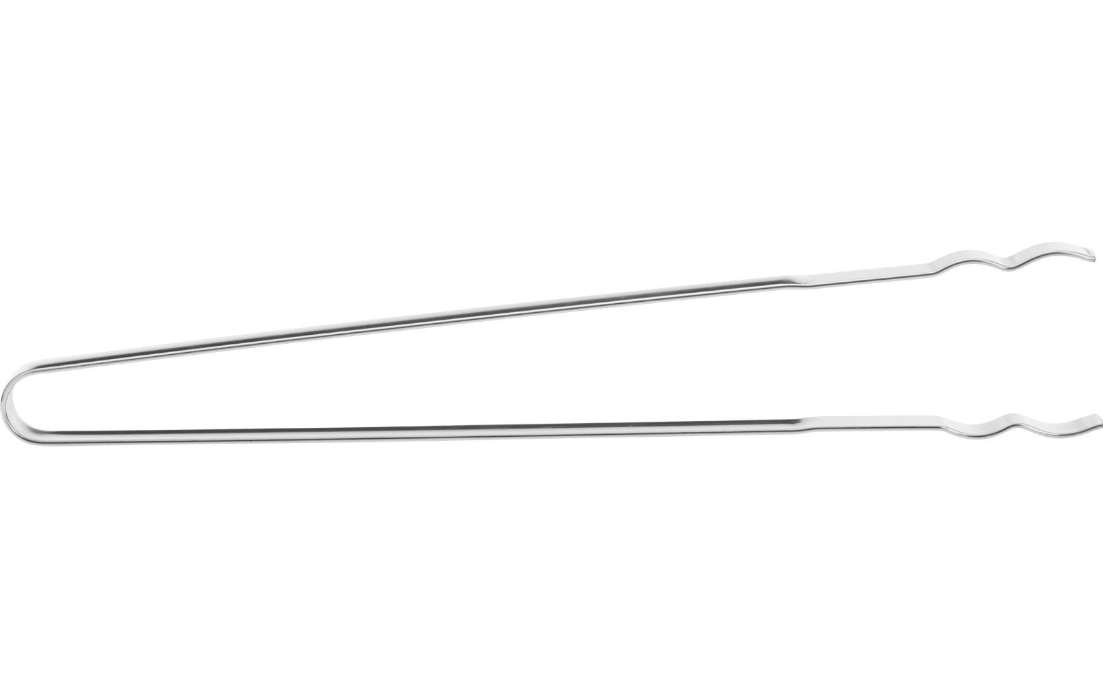 Montert Grilltang rett 36 cm i rustfritt stål Westmark på grill