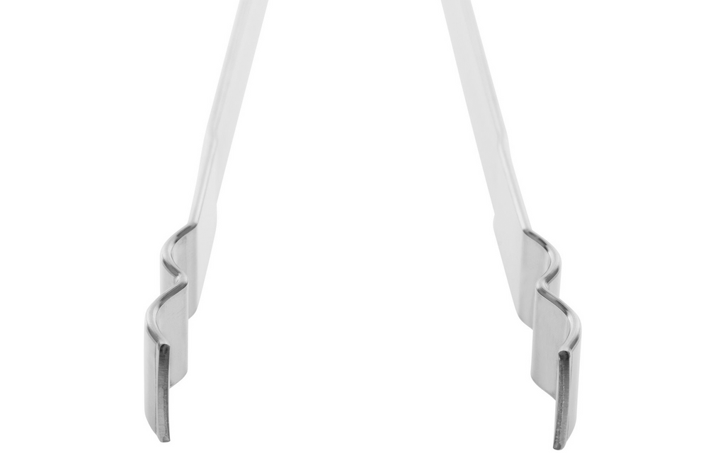 Grilltang rett 36 cm i rustfritt stål Westmark detalj av helhet