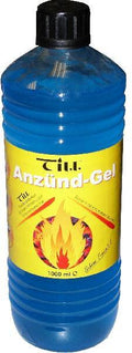 Grilltenner gel 1000 ml med barnesikring forfra