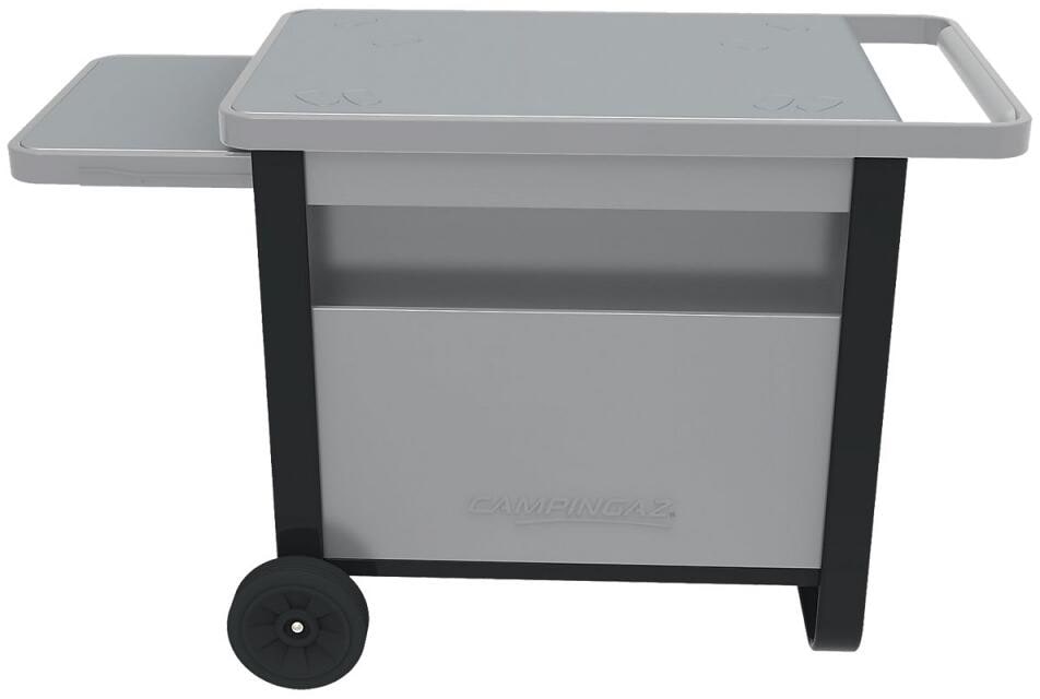 Grilltralle Deluxe med sidebord Campingaz forfra