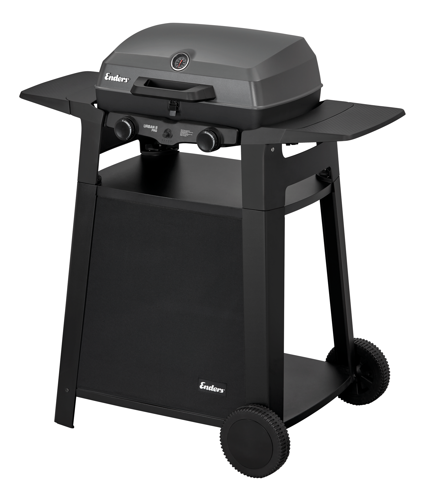 Grilltralle for Urban II med hylle og hjul fra Enders