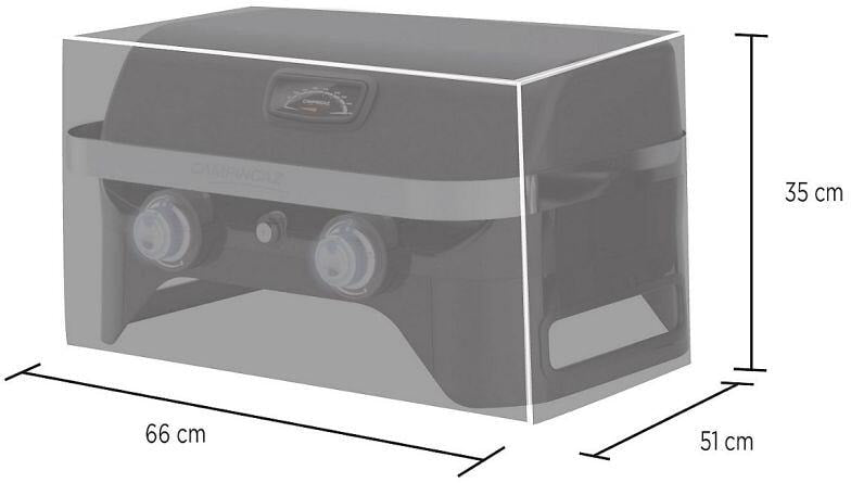 Detaljbilde av materiale på Grilltrekk for Attitude 2100 EX og LX