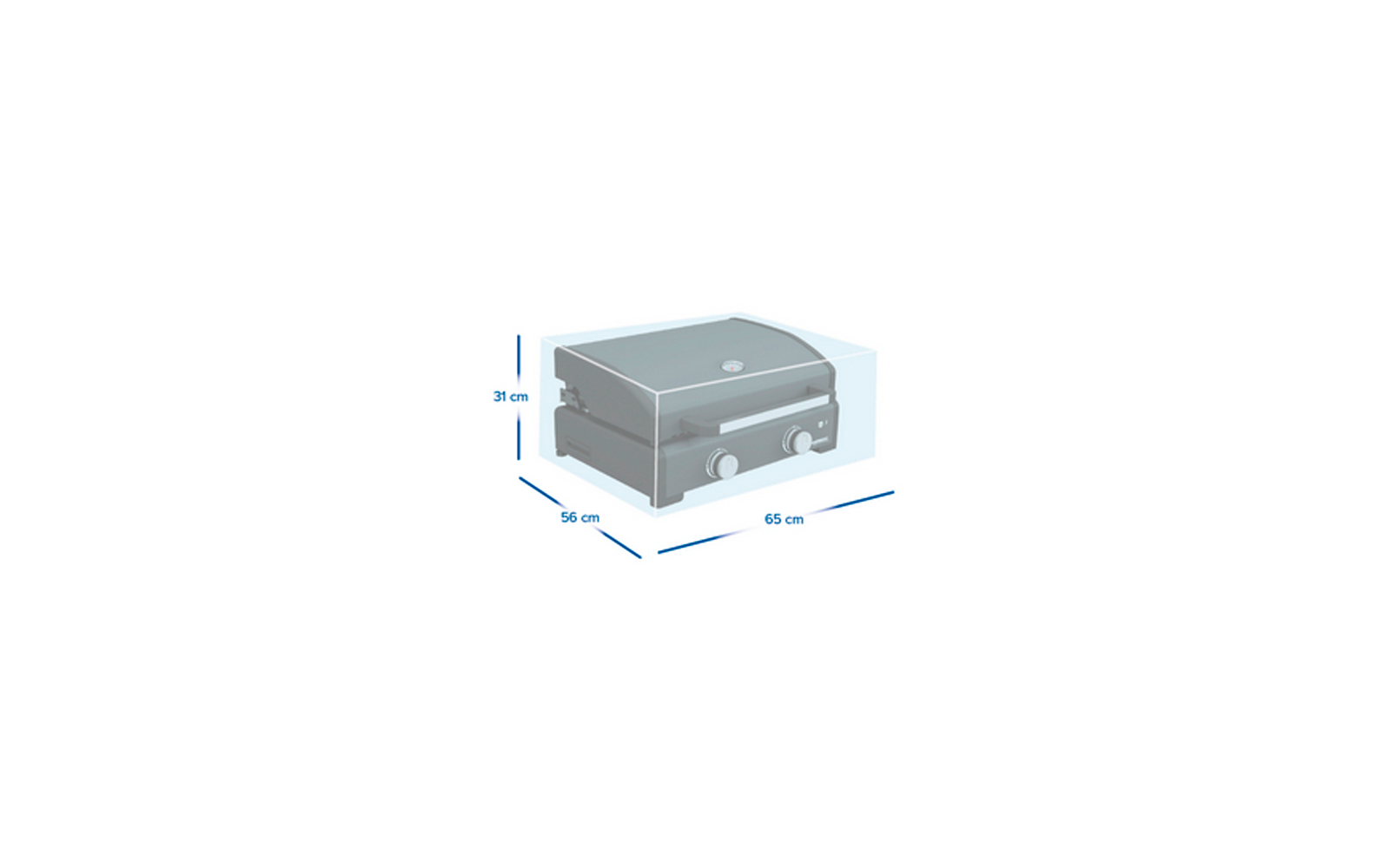 Oppbevaringstaske for Grilltrekk for Plancha Sigma 2 Cook og Onyx 2