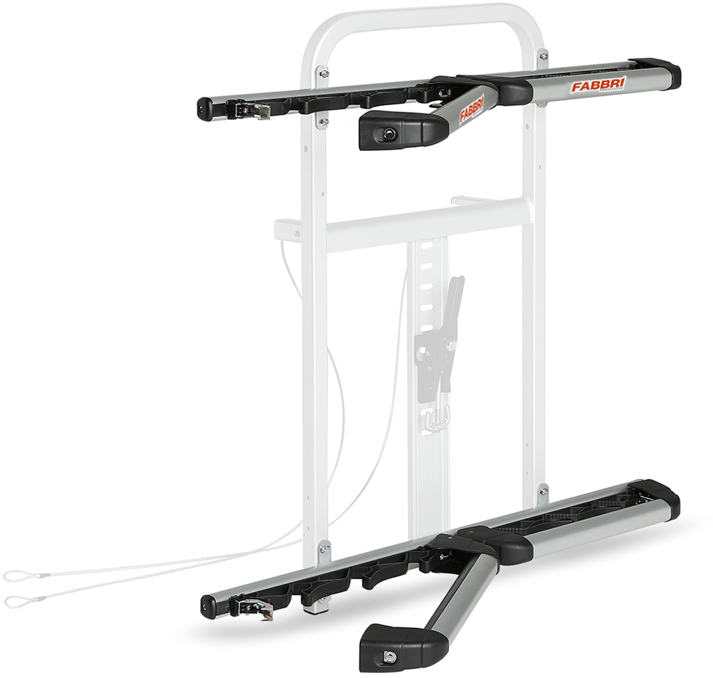 Gringo Ski & Board Conversion Kit for reservehjulstativ forfra