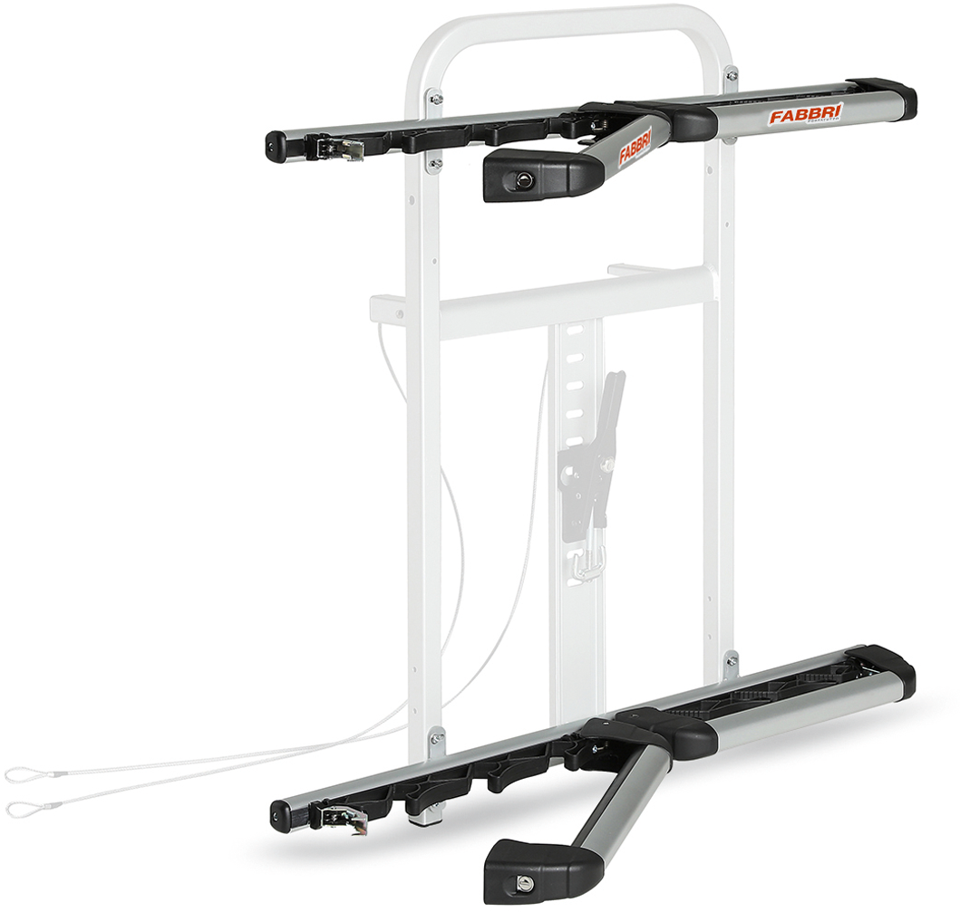 Gringo Ski & Board Conversion Kit for reservehjulstativ forfra