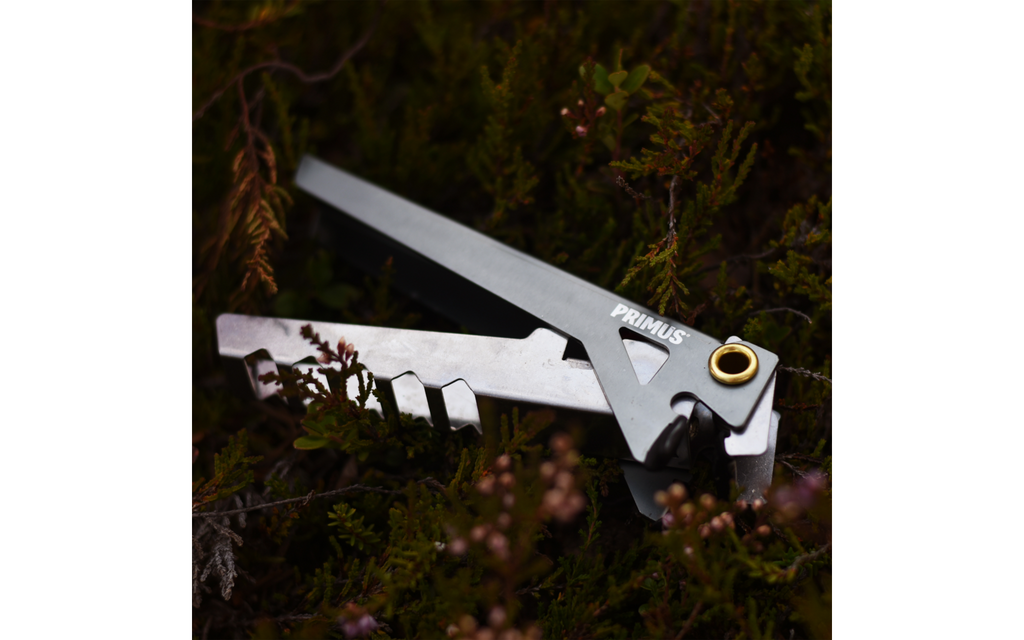 Detalj av knappløsning på Gryteholder Crimp Potgripper - Primus