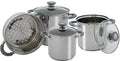 Grytesett Kingston 7-deler med dampkoker front