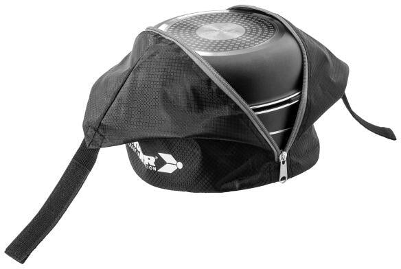 Montert og stablet Grytesett Pirate Mini 7-deler aluminium/keramikk 1,9 kg - Brunner