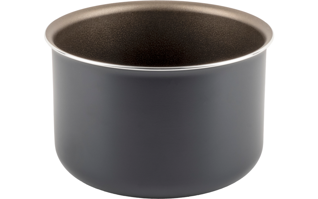 Universal glasslokk med silikonpakning på Grytesett Torralta Spacemaster 7-delers resirkulert aluminium