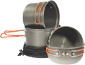 Grytesett Zirkon aluminium 5-deler 448 g forfra