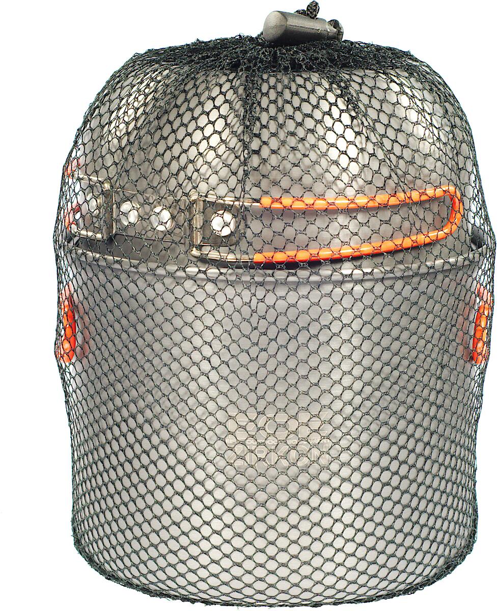 Grytesett Zirkon aluminium 5-deler 448 g vist med alle deler