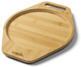 Gryteunderlag i bambus 23,5x31,2 cm for OMNIA stekeovn forfra