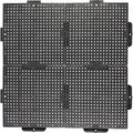 Gulvfliser for fortelt og camping 50x50 cm grå fra Terraguide montert i fortelt