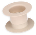 Gulvgjennomføring for kabler 33 mm, beige, 23-45 mm - MPK forfra