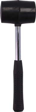 Gummihammer for plugger og teltplugger 600 g - StronQ Steel forfra