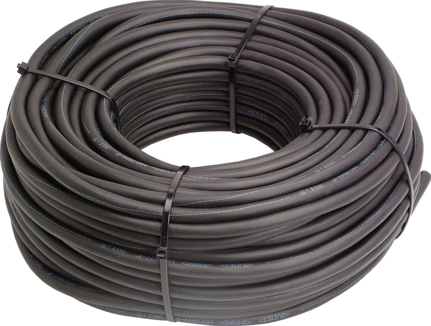 Gummikabelledning H07RN-F 3G 1,5 mm² svart 5 m - AS-Schwabe forfra