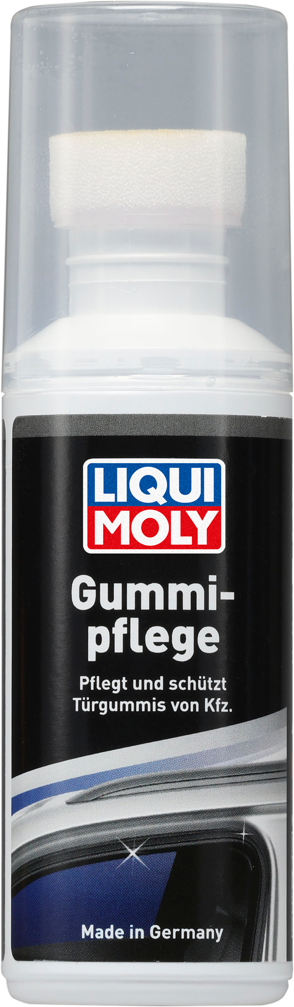 Gummpleie silikonfri for tetninger 75 ml - Liqui Moly flaske med pleiemiddel