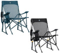 Gyngestol Breeze Rocker mesh 130 kg med koppholder forfra