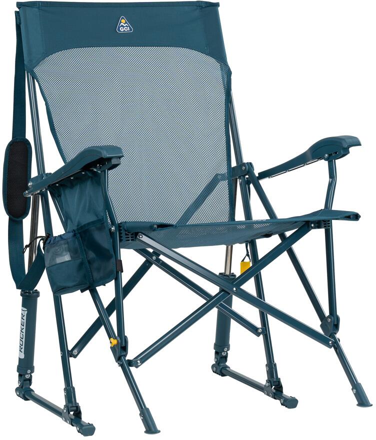 Baksiden av Gyngestol Breeze Rocker mesh 130 kg med koppholder