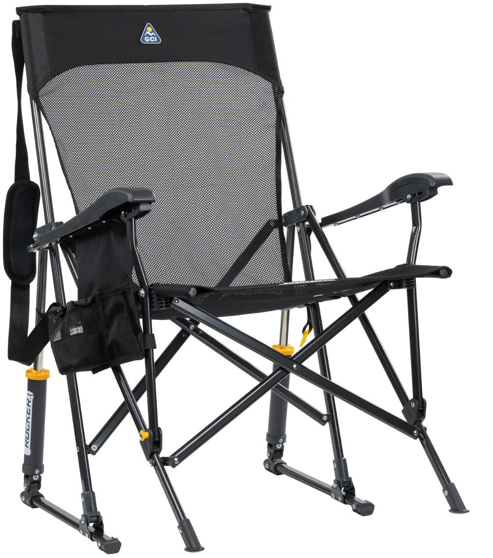 Detalj av koppholder på Gyngestol Breeze Rocker mesh 130 kg med koppholder