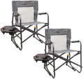 Gyngestol Freestyle Rocker sett 2 stk Heathered Pewter forfra